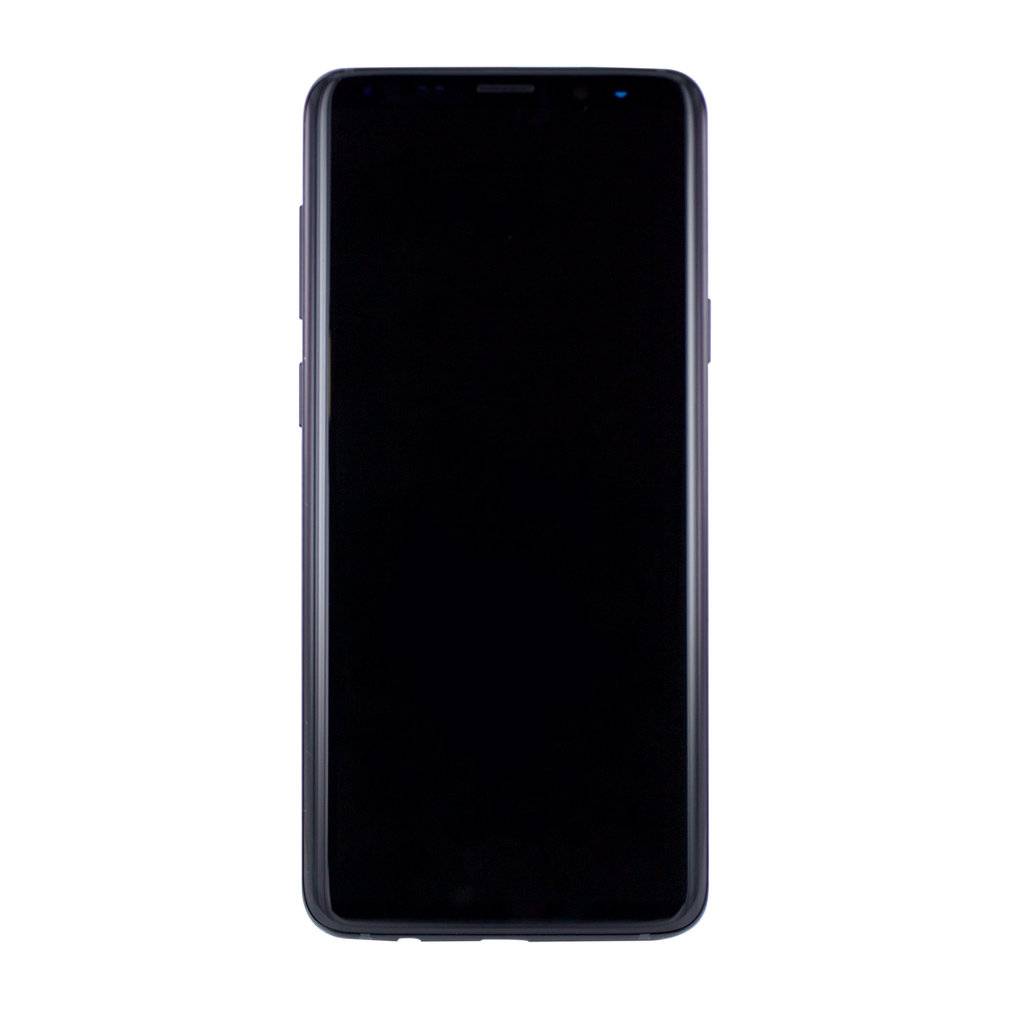 Samsung G965F Galaxy S9 Plus- Original Ersatzteil - LCD Display / Touchscreen mit Rahmen - Schwarz