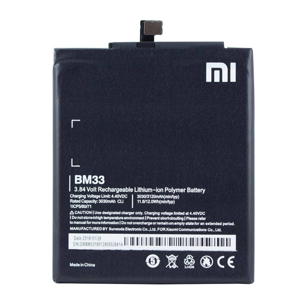 Xiaomi - Lithium Ionen Polymer Akku - BM33 - Xiaomi Mi 4i - 3000mAh