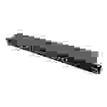 LogiLink - Patch Panel - Rack montierbar - RJ-45 X 16 - Schwarz, RAL 9005 - 1U - 48.3 cm (19")
