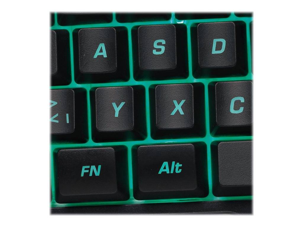 LogiLink Illuminated one-hand gaming - Tastatur