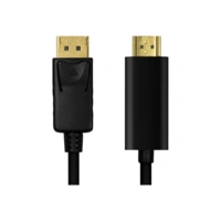 LogiLink - Adapterkabel - DisplayPort männlich zu HDMI männlich LogiLink - Adapterkabel - DisplayPort männlich zu HDMI männlich