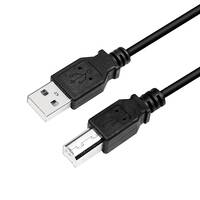 LogiLink - USB-Kabel - USB (M) zu USB Typ B (M)