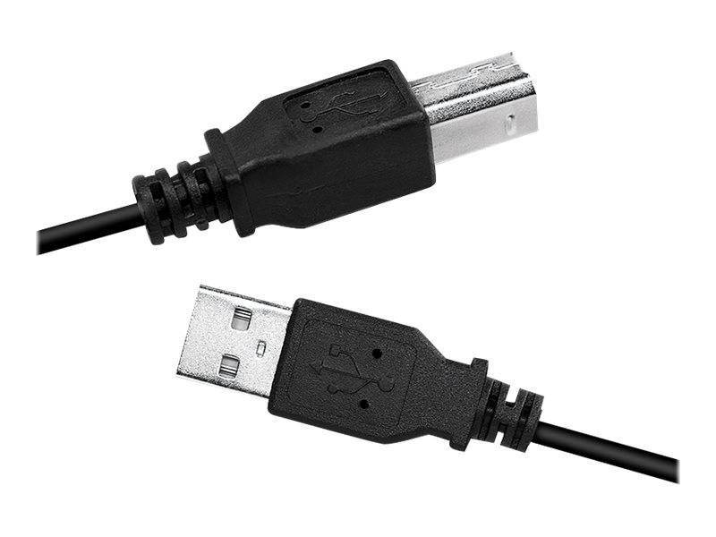 LogiLink - USB-Kabel - USB (M) bis USB Typ B (M)