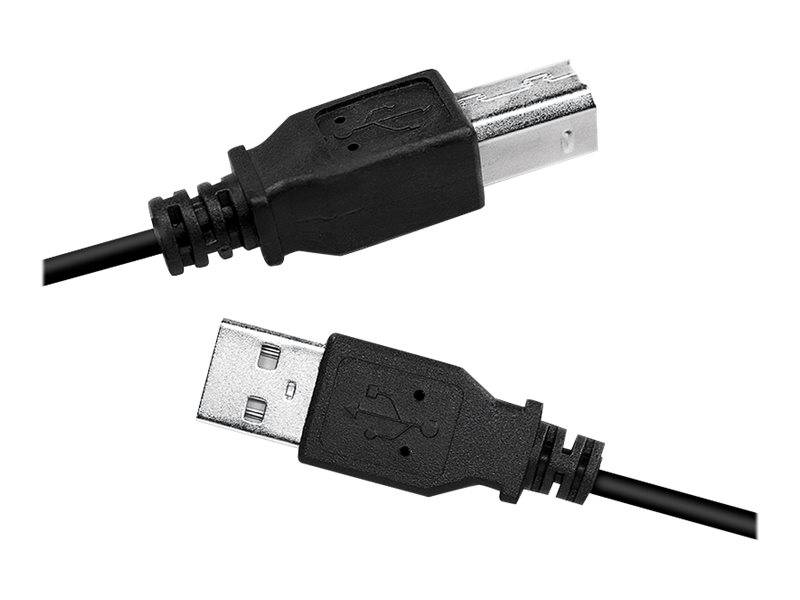 LogiLink - USB-Kabel - USB (M) bis USB Typ B (M)