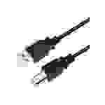 LogiLink - USB-Kabel - USB (M) bis USB Typ B (M)
