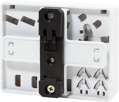 LOGILINK FTTH-Anschlussdose FB1002, Aufputz, inklusive Hutschienenhalterung