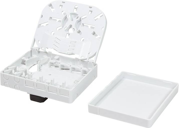 LOGILINK FTTH-Anschlussdose FB1002, Aufputz, inklusive Hutschienenhalterung