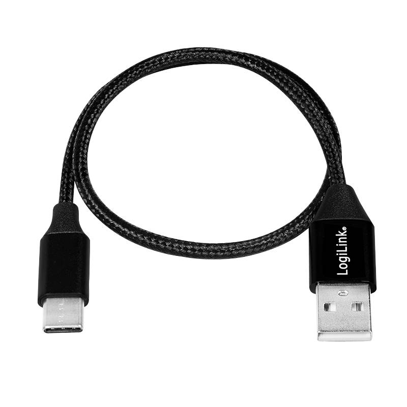 LogiLink - USB-Kabel - 24 pin USB-C (M) zu USB (M)