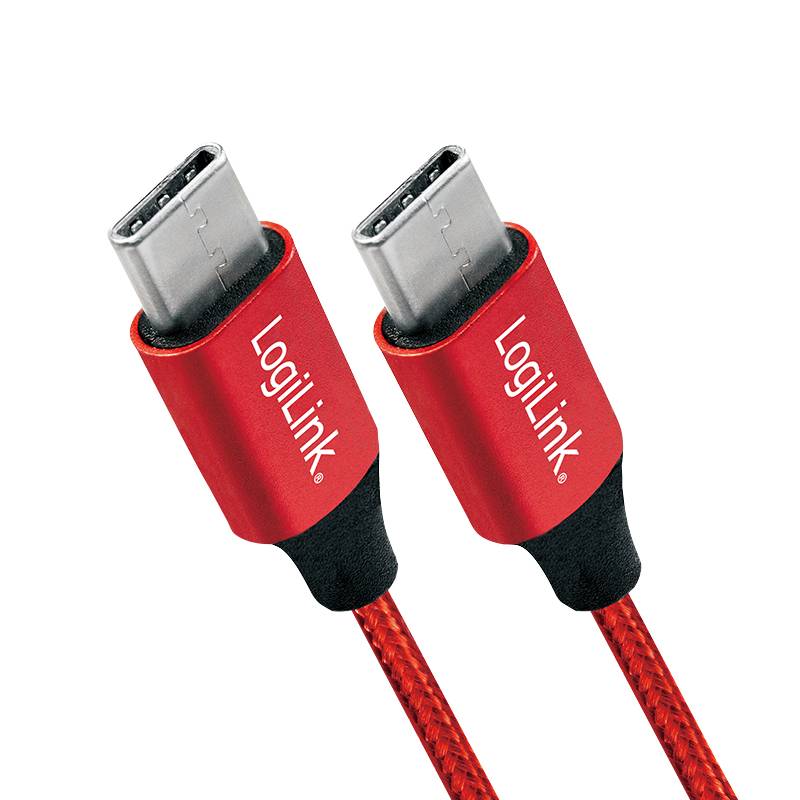 LogiLink - USB-Kabel - USB-C (M) bis USB-C (M)