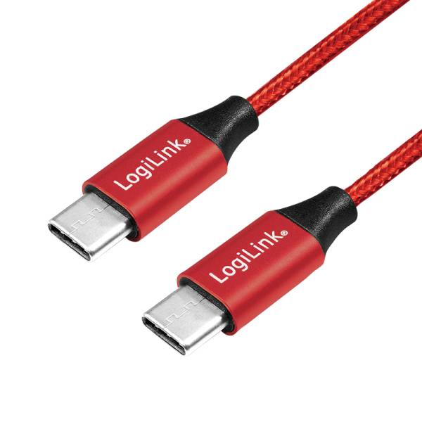 LogiLink - USB-Kabel - USB-C (M) bis USB-C (M)