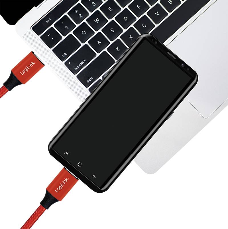 LogiLink - USB-Kabel - USB-C (M) bis USB-C (M)