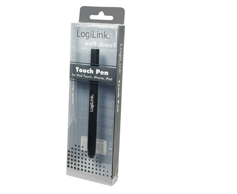 LogiLink Touch Pen - Stylus - Schwarz