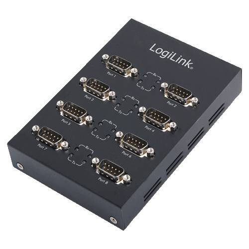 LogiLink USB 2.0 to 8-Port Serial Adapter - Serieller Adapter