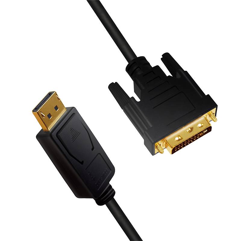 LogiLink - Adapterkabel - DisplayPort (M) eingerastet bis DVI-D (M)