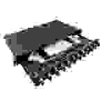 LogiLink 19Komplett bestückte Spleißboxen SC-DX 12 Port,Multi Mode OM4,sw