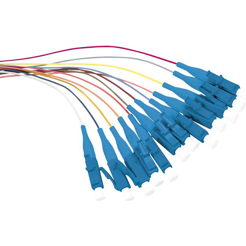 LogiLink LWL Faserpigtail-Satz, LC-Simplex, OS2, 2,0 m
