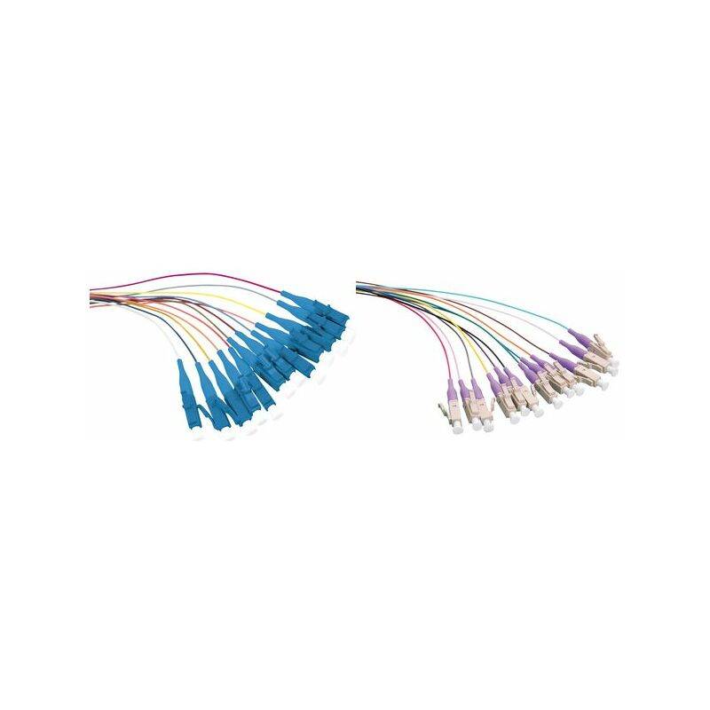 LogiLink LWL Faserpigtail-Satz, LC-Simplex, OS2, 2,0 m