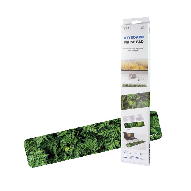 LogiLink Forrest long - Tastatur-Handgelenkauflage