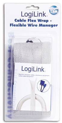 LogiLink Cable FlexWrap - Flexible Kabelleitung