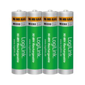 LogiLink - Batterie 4 x AAA - NiMH - (wiederaufladbar)