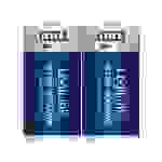 LogiLink Ultra Power LR14 Alkaline Batterie, Baby, 1.5V, 2er Pack