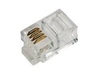 LogiLink - Telefonanschluss - RJ-10 (M) - ungeschirmt