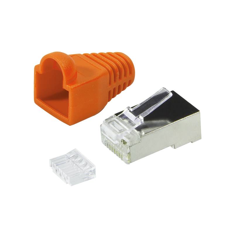 LogiLink - Netzwerkanschluss - RJ-45 (M) (Packung mit 100)