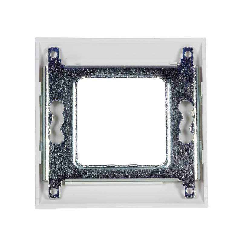 LogiLink Professional Unterputzrahmen 80 x 80 mm mit Ausschnitt 45 x 45 mm, reinwe
