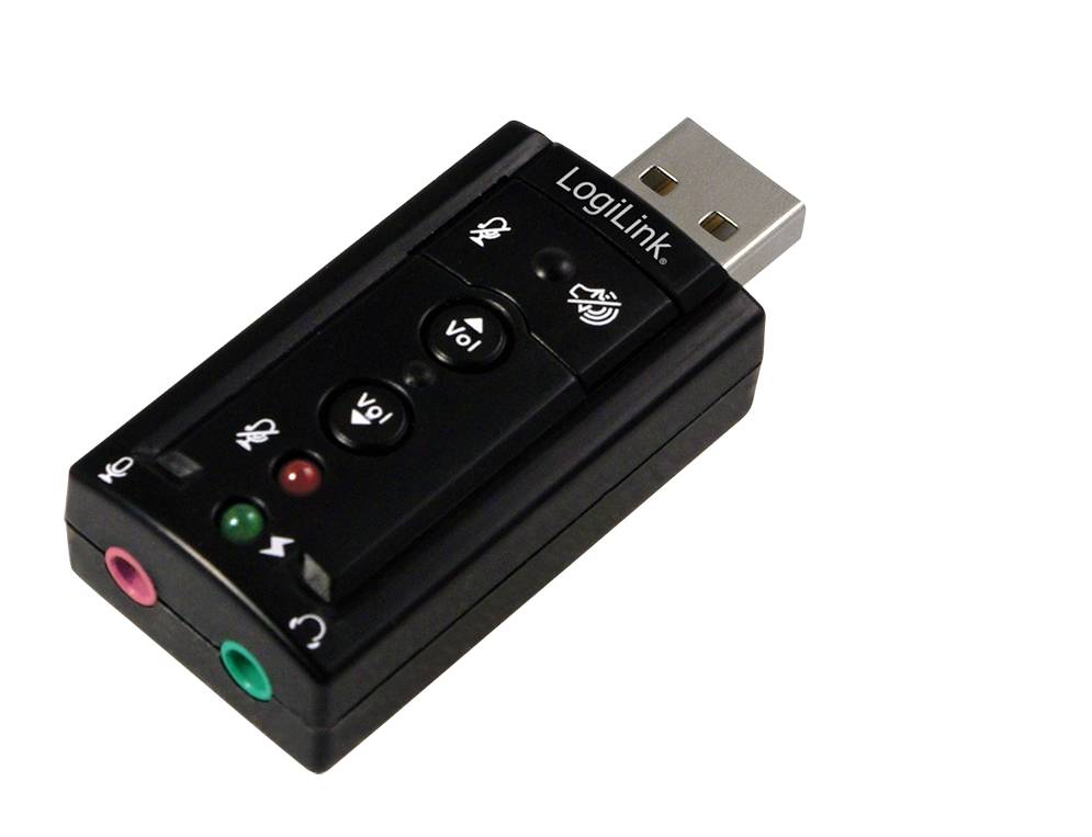 LogiLink USB Soundcard with Virtual 7.1 Soundeffects