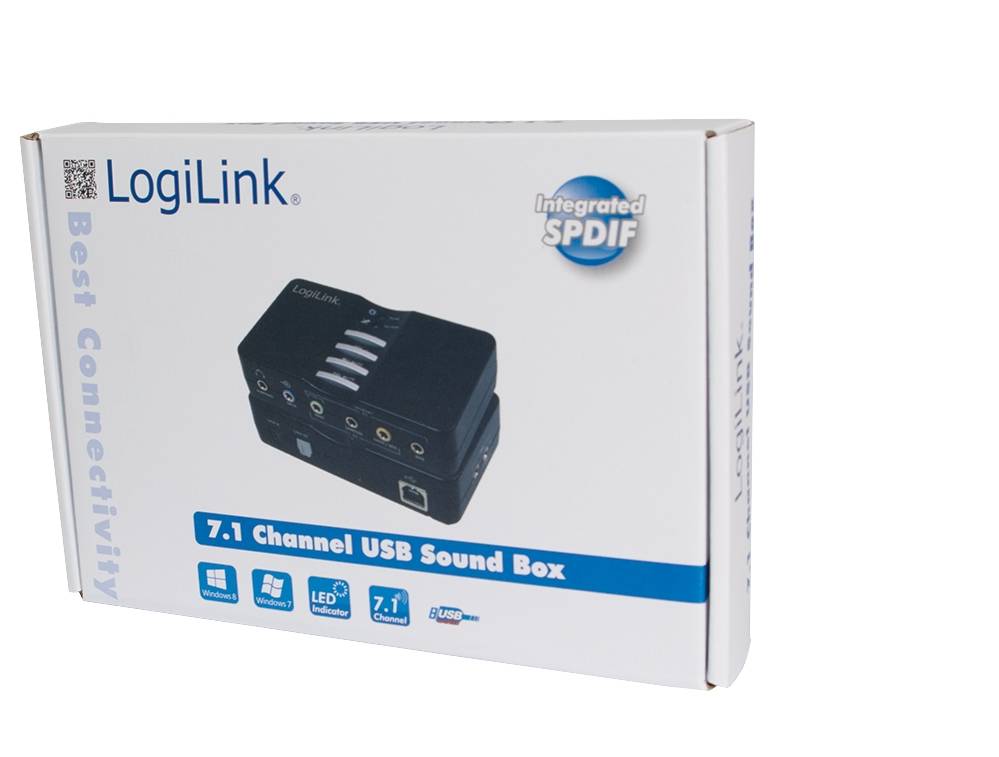 LogiLink USB Sound Box Dolby 7.1 - Soundkarte