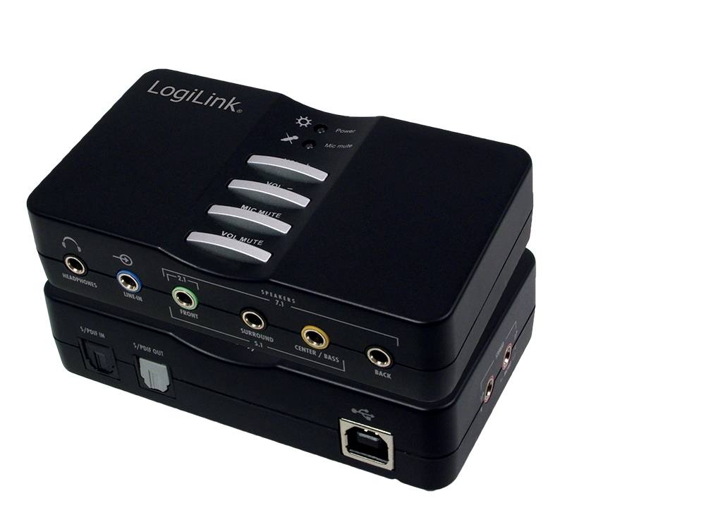 LogiLink USB Sound Box Dolby 7.1 - Soundkarte