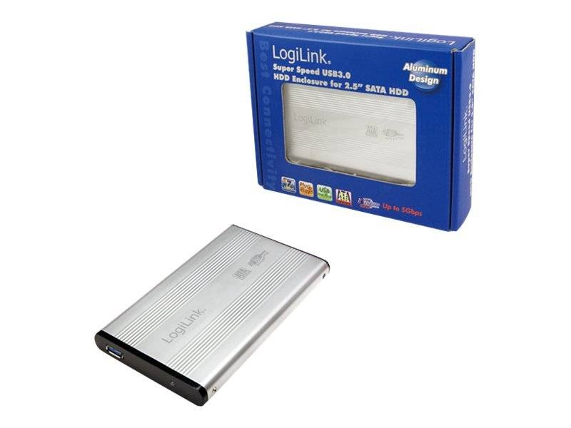 LogiLink - Speichergehäuse - 2.5"" (6.4 cm) - SATA 3Gb/s