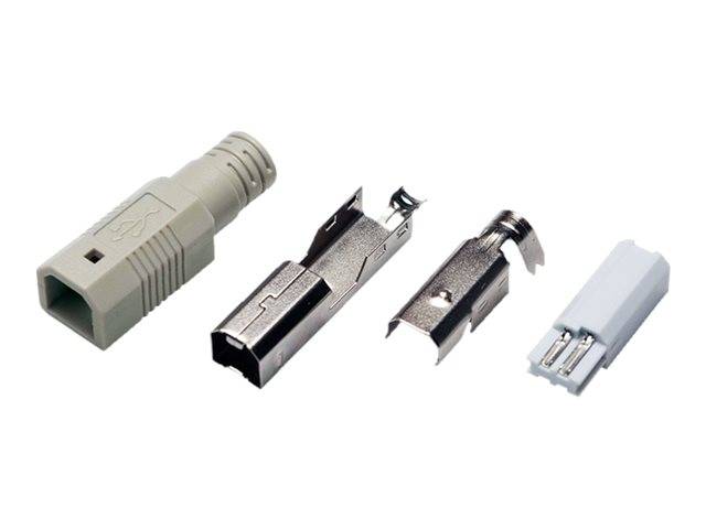 LogiLink - USB-Anschluss - USB Typ B (W) - Grau (Packung mit 20)
