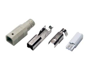 LogiLink - USB-Anschluss - USB Typ B (W) - Grau (Packung mit 20)