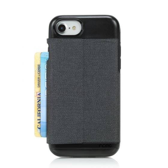 Incipio - Esquire Series - iPhone 6/6s/7/8 - Dunkel Grau - Kartenhalter