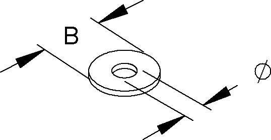 Niedax U-Scheibe UGM 8