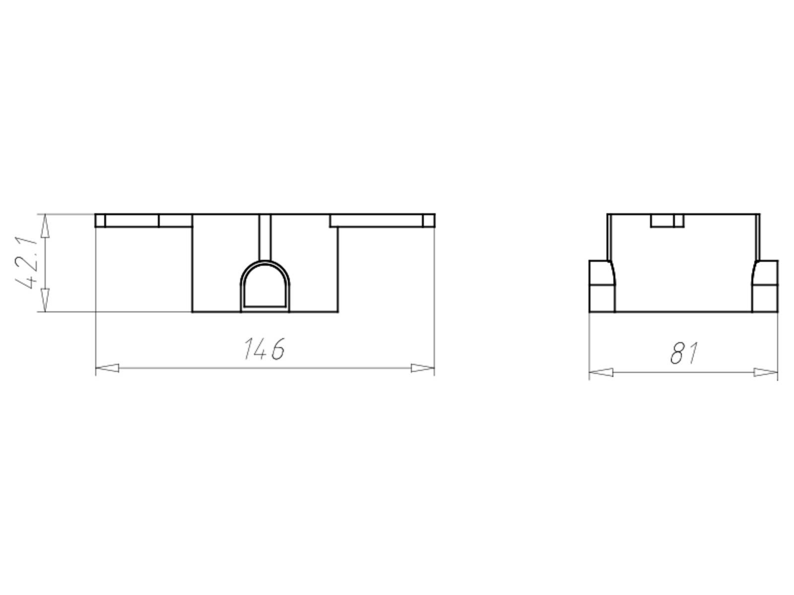 Kaiser Schalterdose UP 1055-62