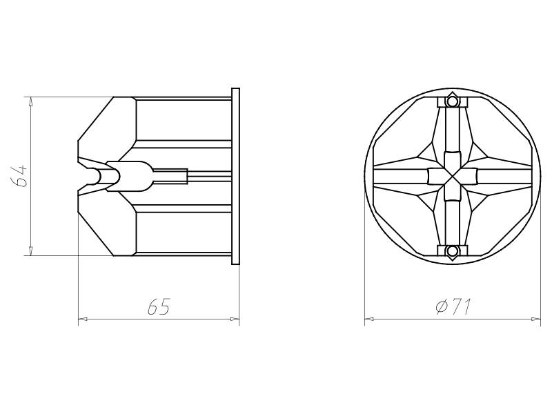 25 Stk. Kaiser Abzweigdose 9066-12