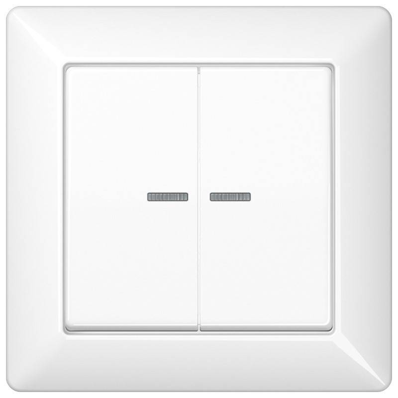 Jung Abdeckung Lichtleiter aws AS 590-5 KO5 WW