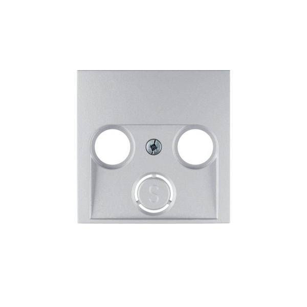 Berker Zentralstück alu matt 12031404