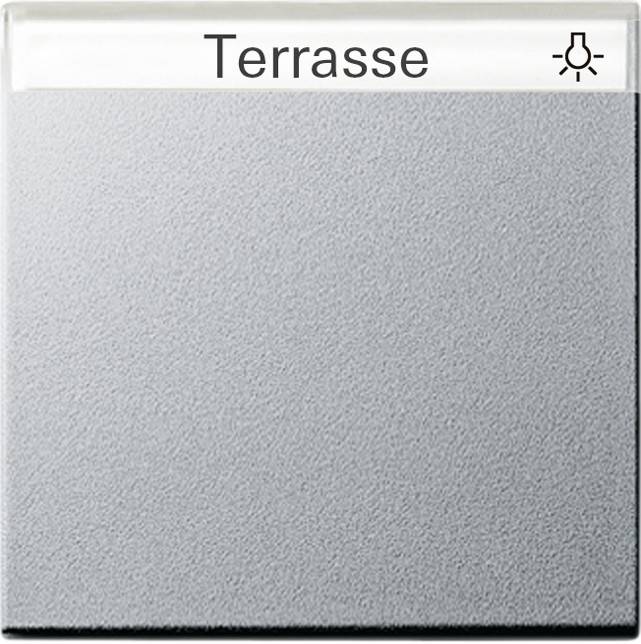 Gira Wippe Wechselsch. alu 029926