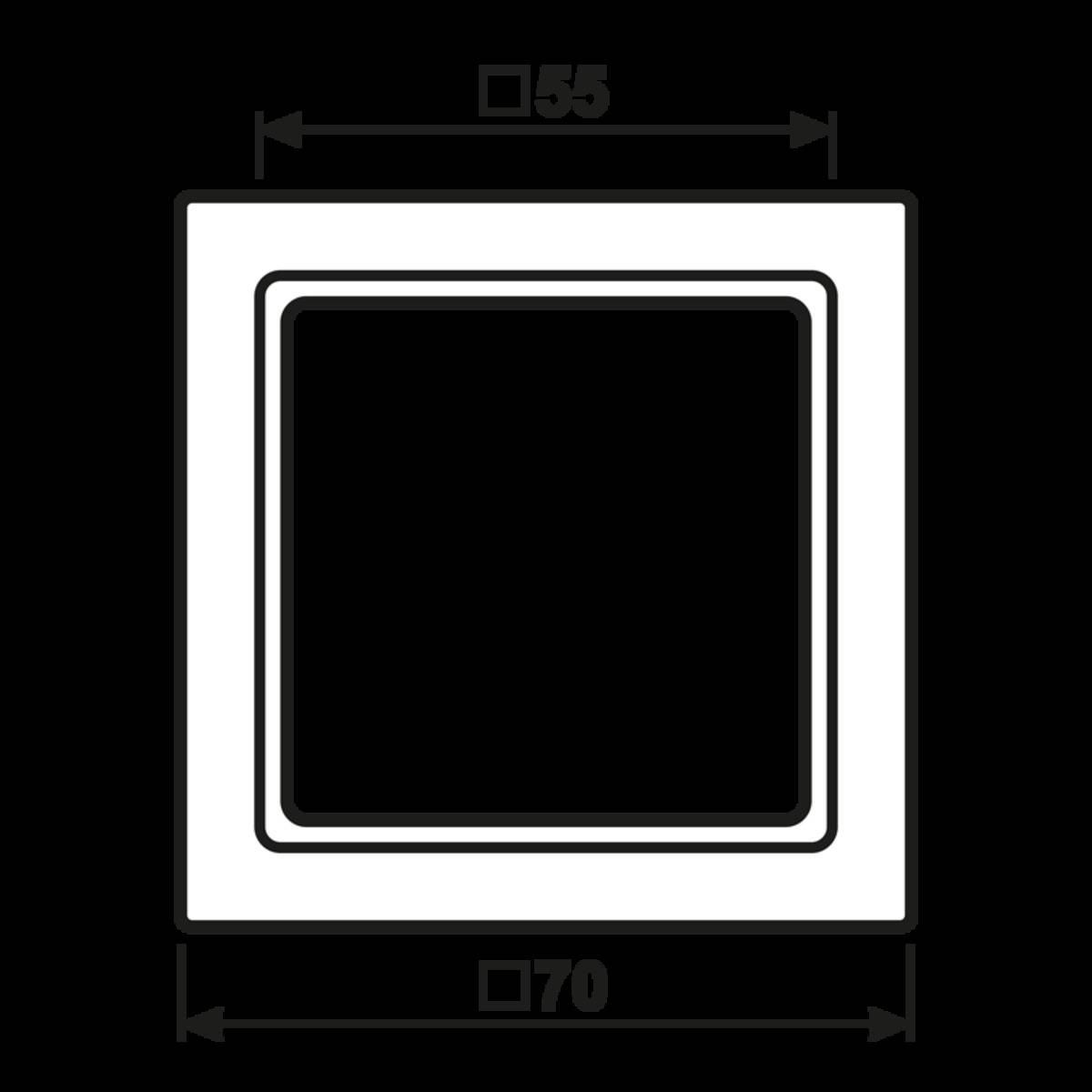 Jung Zwischenrahmen alu AL 2961 Z5-L