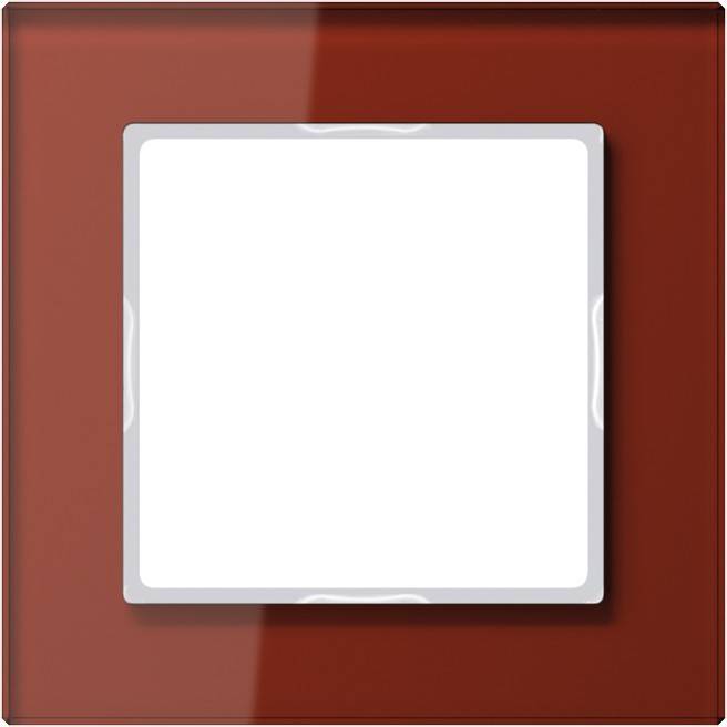 Jung Glasrahmen 1-fach rt AC 581 GL RT