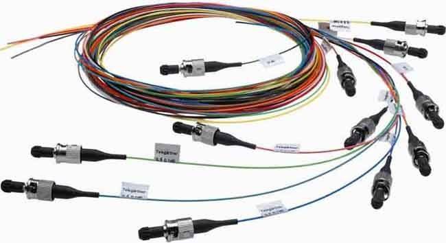 Telegärtner LWL Pigtail-Set TN-PS-12ST-50-OM2