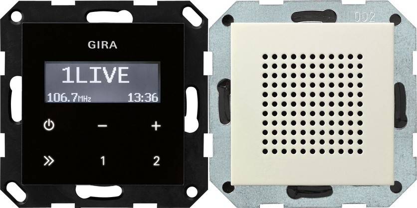 Gira Unterputz-Radio RDS 228001