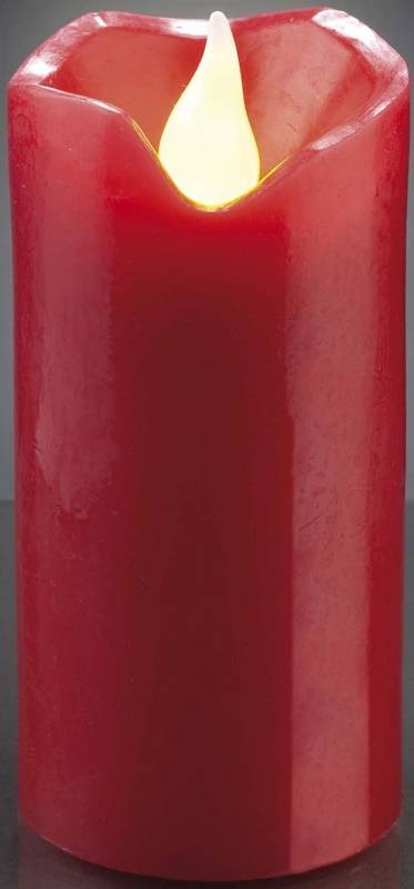 Hellum LED-Wachskerze H:9,5cm 572131