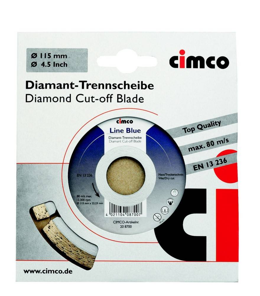 Cimco Werkzeuge Diamanttrennscheibe 208706