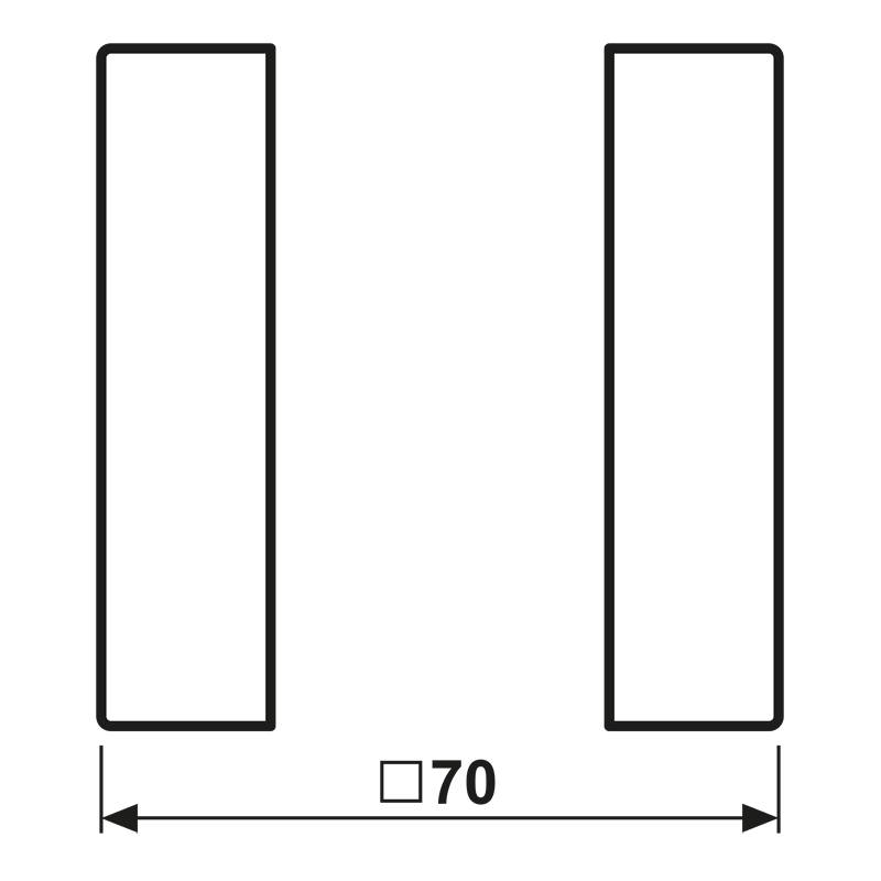 Jung Tastensatz, 1fach LS 501 TSA LG