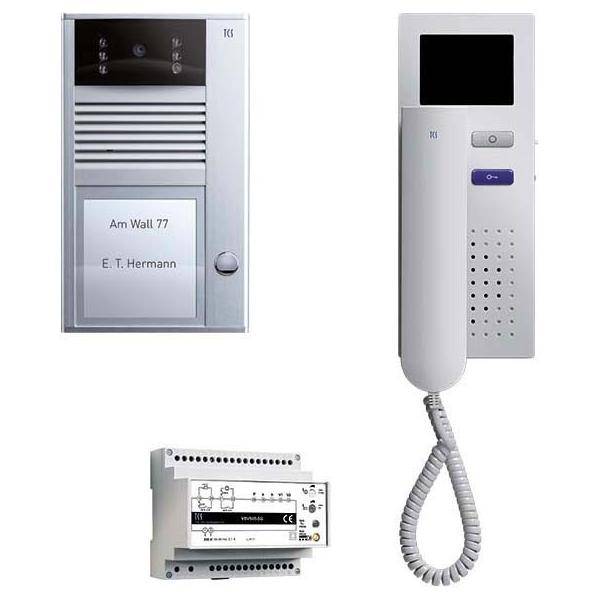 TCS Tür Control Video-Türsprechanlagenset PVC1410-0010