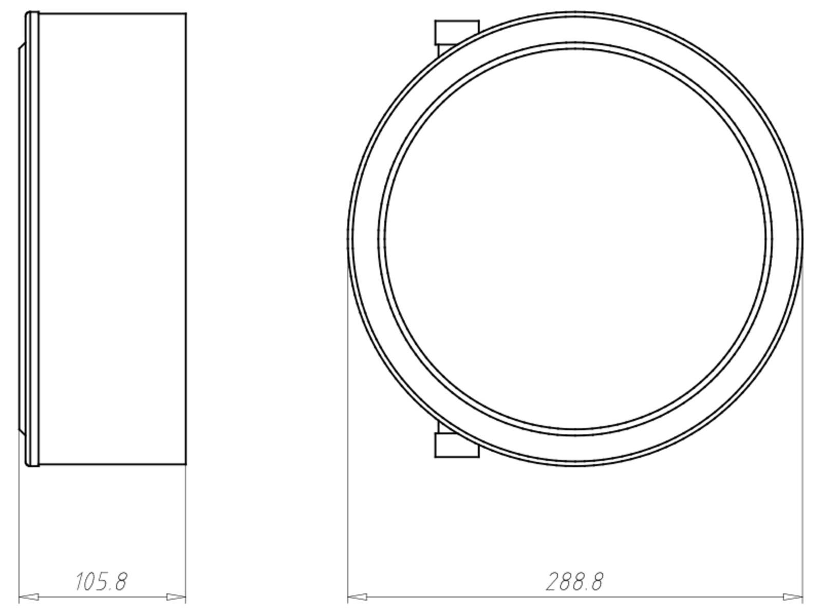 Kaiser Einbaugehäuse HaloX 250 1283-00